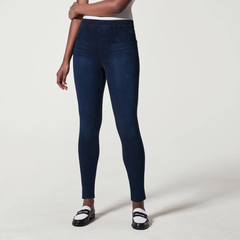 SPANX Women’s Skinny Jeans Leggings in Dark Indigo